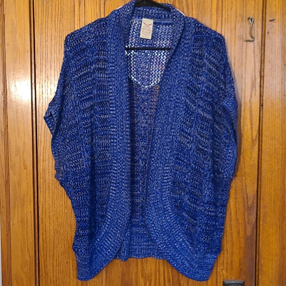 Crochet style sweater